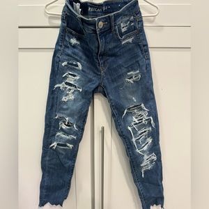 American Eagle Next Level Stretch High Rise Jegging Crop 6R Worn Once!